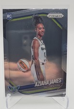 2025 Panini Prizm WNBA - Rookie Variation Aziaha James #141 (RC)