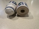 Pfaltzgraff Yorktowne Salt and Pepper Shakers ~ Stoneware ~Vintage ~ Blue S & P — photo 2