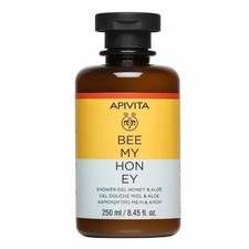 Apivita Bee My Honey Gel Doccia Miele e Aloe 250ml, 97% Origine Naturale