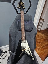2005 ebony epiphone flying V gold hardware