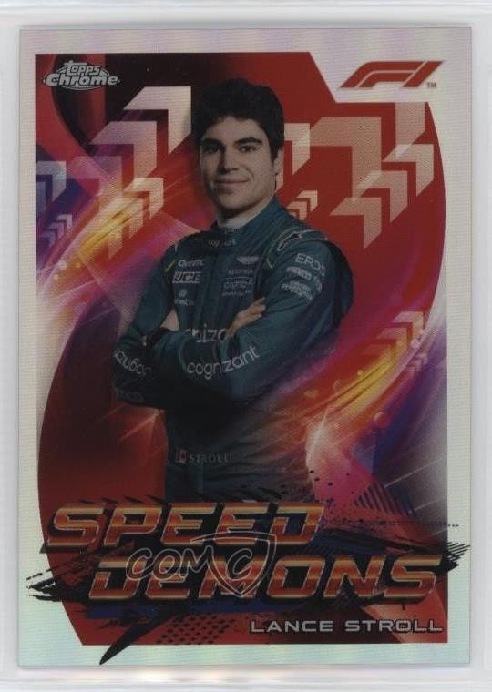 2022 Topps Chrome Formula 1 Speed Demons Lance Stroll #SD-LS uk2