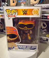 Funko Pop! WWE Macho Man Randy Savage Purple Shorts #10 Vinyl w/ Protector