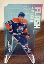2025-26 Upper Deck Flair - Leon Draisaitl - Flash + Flair Clear Dye-Cut