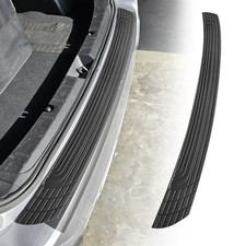 Rear Bumper Guard Pvc Protector Trim Cover Scuff Black For Toyota Accessories