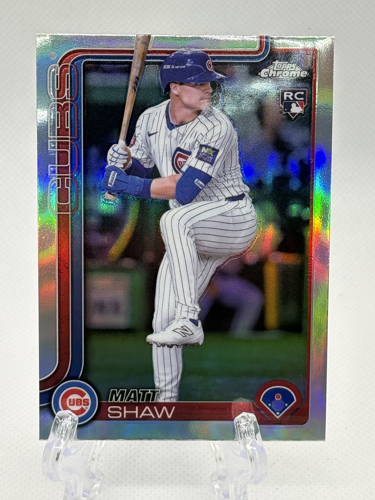 2025 Topps Chrome - Matt Shaw #219 Refractor (RC)