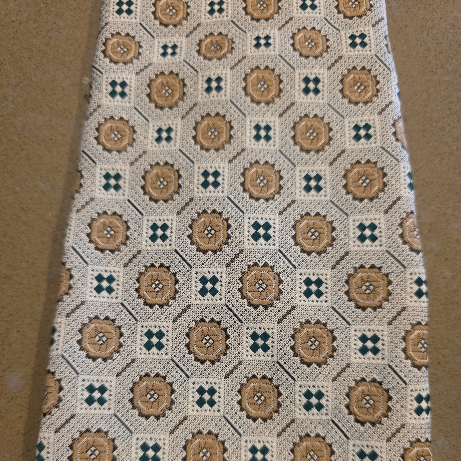 Johnny Carson polyester  Necktie ! - image 4