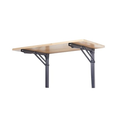 Ultrawall Wall Mounted Folding Workbench, Heavy Duty Foldable Work Table, Col...