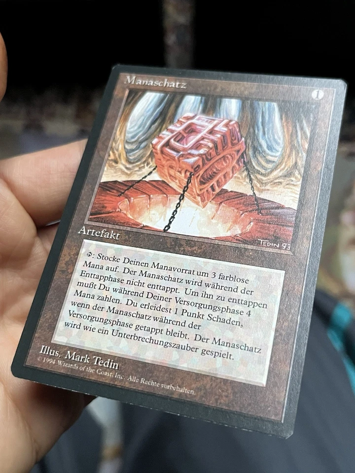 German FBB • Mana Vault • Unplayed / Mostly Clean • Mtg (1999) - Image 4 of 4