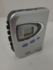 Sony Walkman WM-FX290 Cassette Player Radio Silver FM AM Weather Band Mega Bass