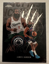 2025-26 Topps Chrome JAMES HARDEN Instinct insert card CLIPPERS