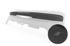 Heck Spoiler Dach Flügel Tuning Wing für Fiat 500 Cabrio HF990-S
