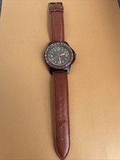 Men’s Brown Leather (GEORGE) Casual Watch.