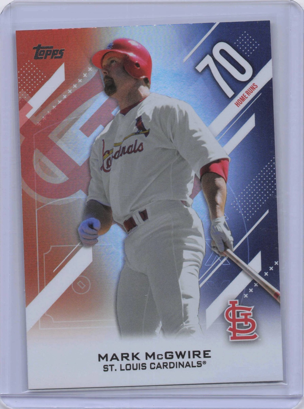 Mark McGwire Crooked Numbers #CN-6 2026 Topps Series 2 St. Louis Cardinals