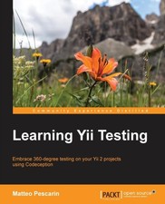Pescarin Learning Yii Testing paperback or
