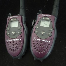  2 Motorola Talkabout T5320 - Two Way Radios w/new batteries  FREE SHIP 