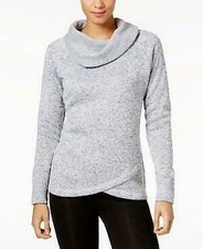 Ideology Womens Cowl-Neck Pullover