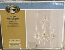 Hampton Bay Maria Teresa 3 Light Mini Chandeliers 