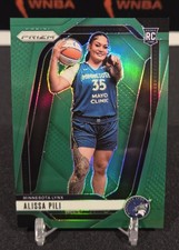 2024 Panini Prizm WNBA - Alissa Pili #83 Green Prizm (RC) Minnesota Lynx