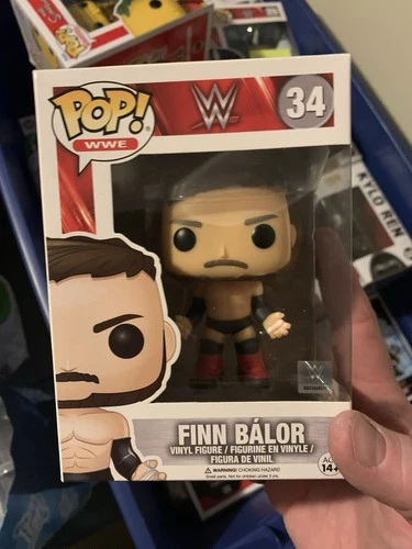 New Funko Pop WWE #34 Finn Balor vinyl figure Elite Judgement WWF Toy Bobblehead