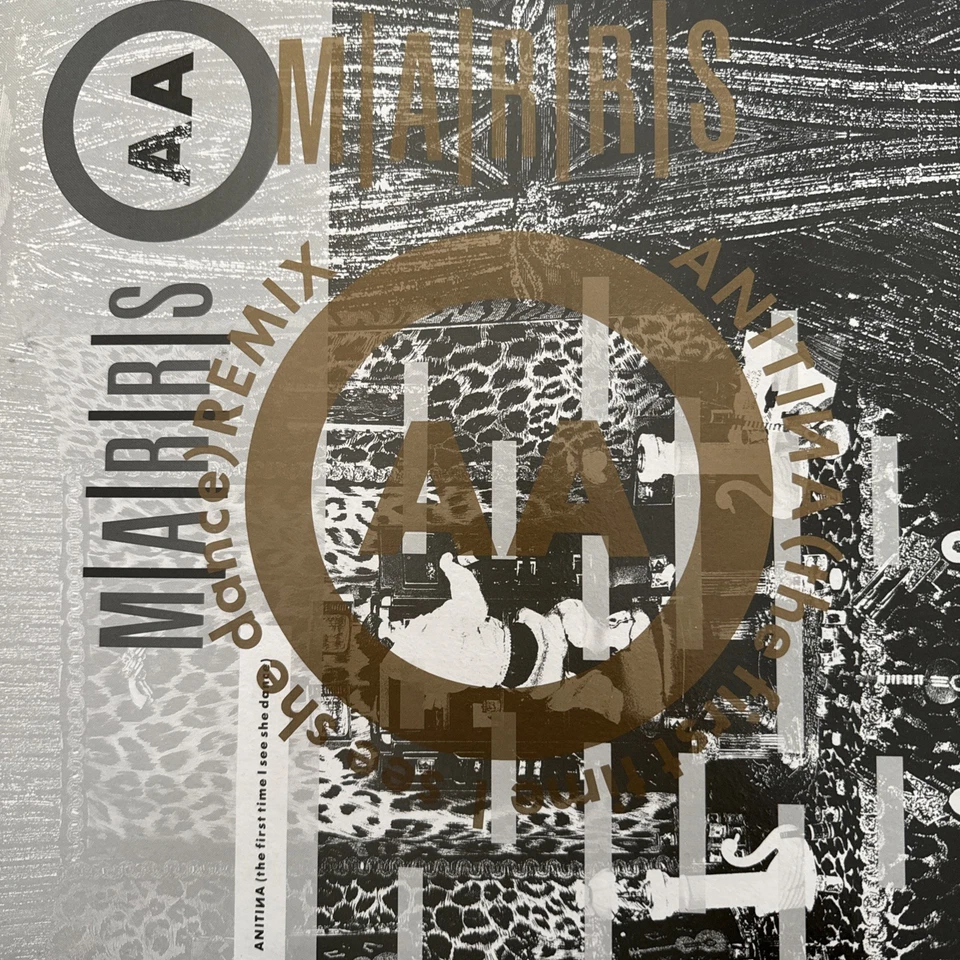 MARRS PUMP UP THE VOLUME 12" REMIX b/w ANITINA UK RARE Vinyl A R Kane 4AD - Image 2 of 2