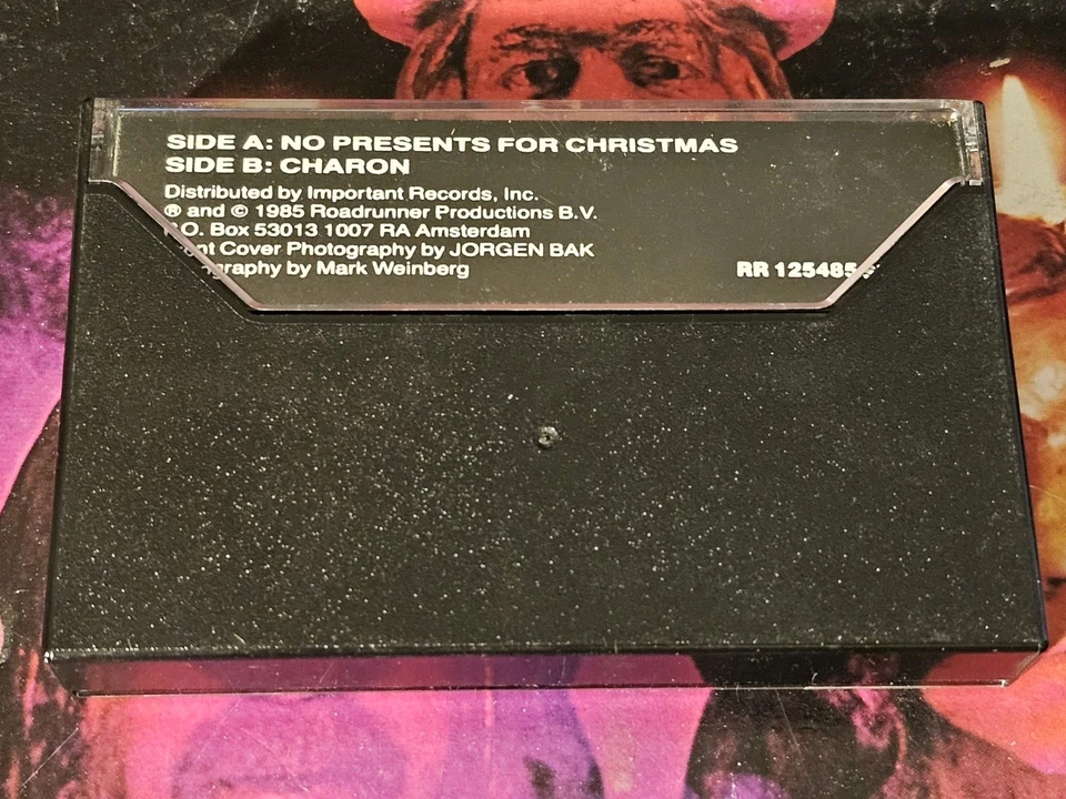 KING DIAMOND- No Presents For Christmas Cassette Single Pre-owned NEAR MINT  - Image 2 of 4