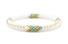 Limited Edition Boho Nepal Glass Seed Bead Bracelet-KIDS