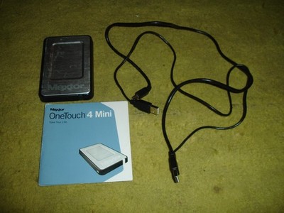 Maxtor OneTouch 4 Mini 160GB USB 2.0 External Hard Drive w/USB Adapter