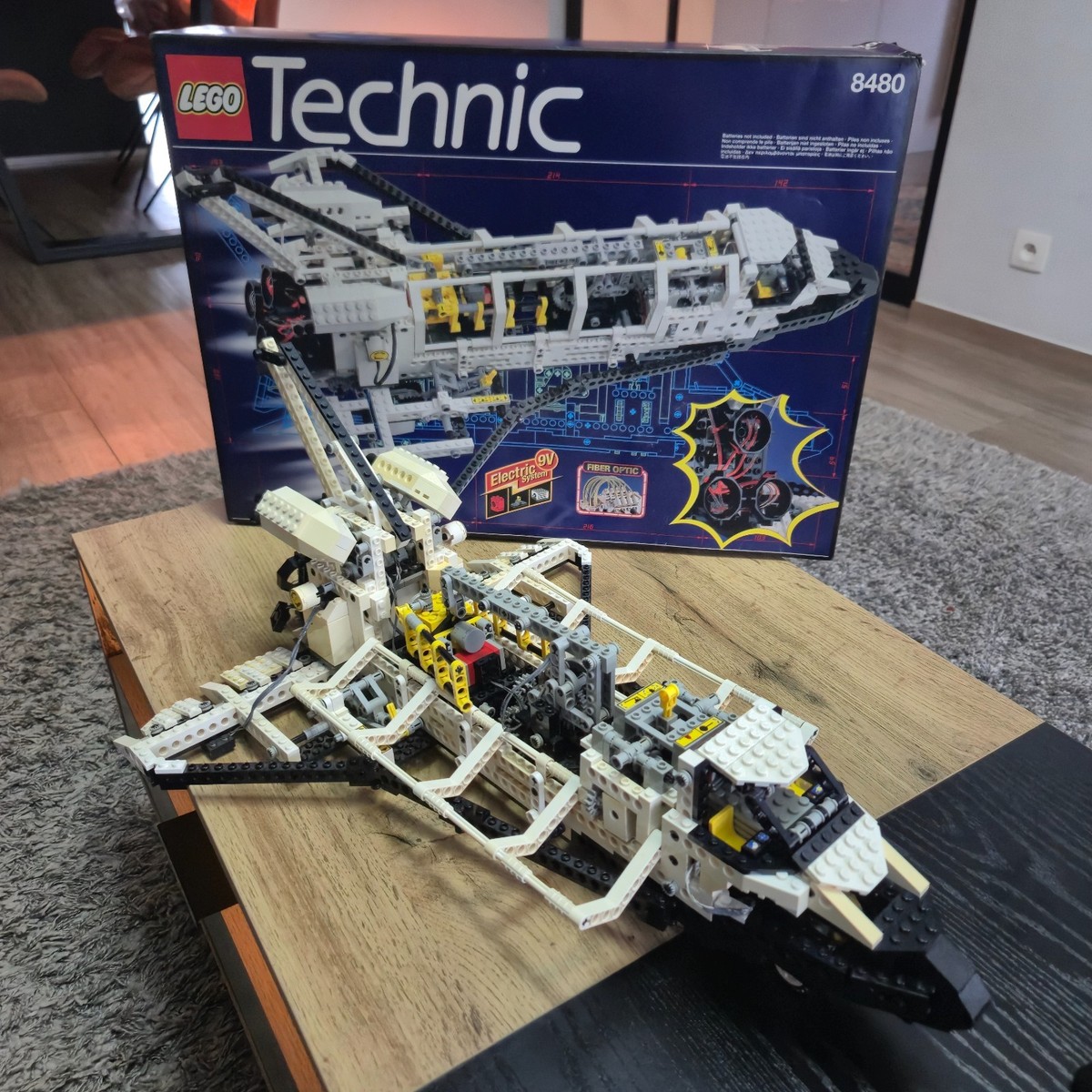 LEGO Technic 8480 Space Shuttle Complete w/ Box Manual Vintage