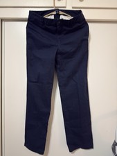 Polo Ralph Lauren Pants Boys 16 Navy Flat Front Straight Leg Chino Classic