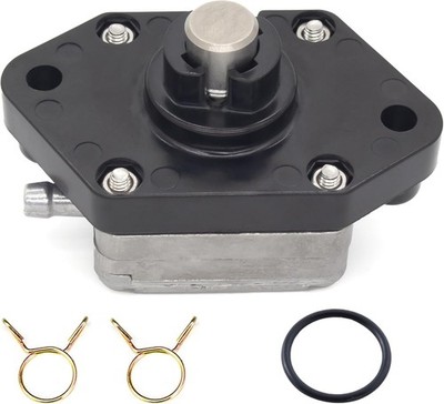 Fuel Pump with Clips and O-Ring for 4 HP 6 HP Yamaha & Suzuki & Johnson Evinrude