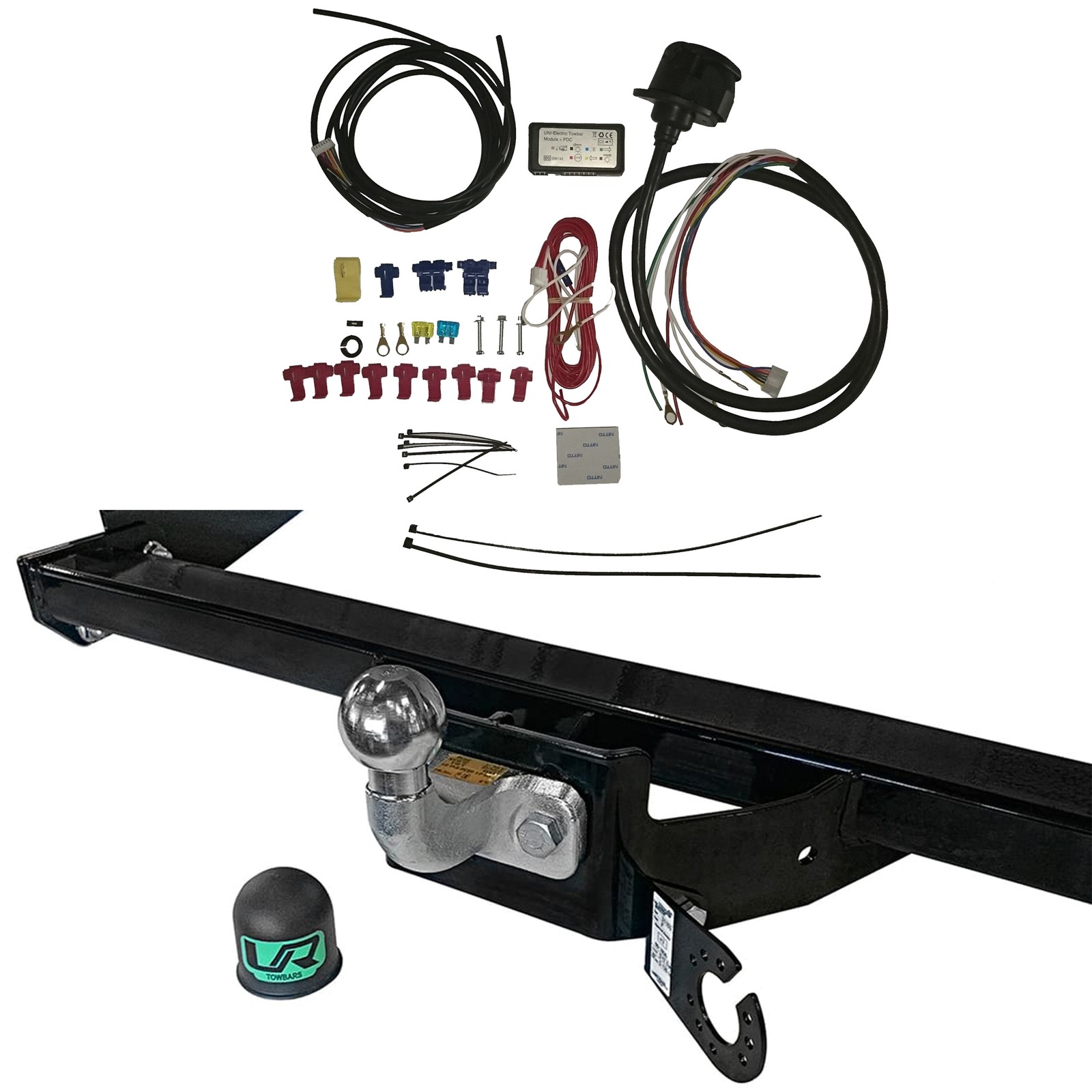 Fixed Flange Towbar+ 7Pin Universal Wiring For Fiat DAILY 07/14-onwards