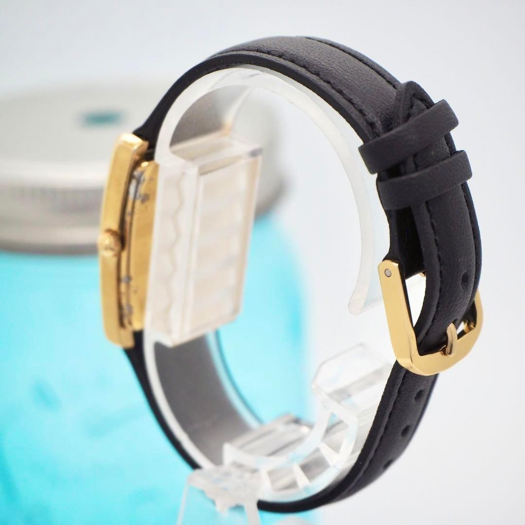 GUCCI watch ladies gold square wine red GUCCI,17753 thumbnail 3