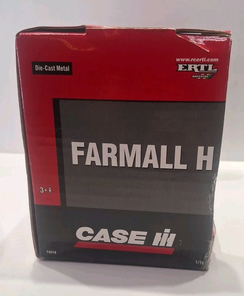 Tractor Case ERTL 1/16 rojo McCormick Farmhall H IH con caja (2006) de colección Foto 4 de 4