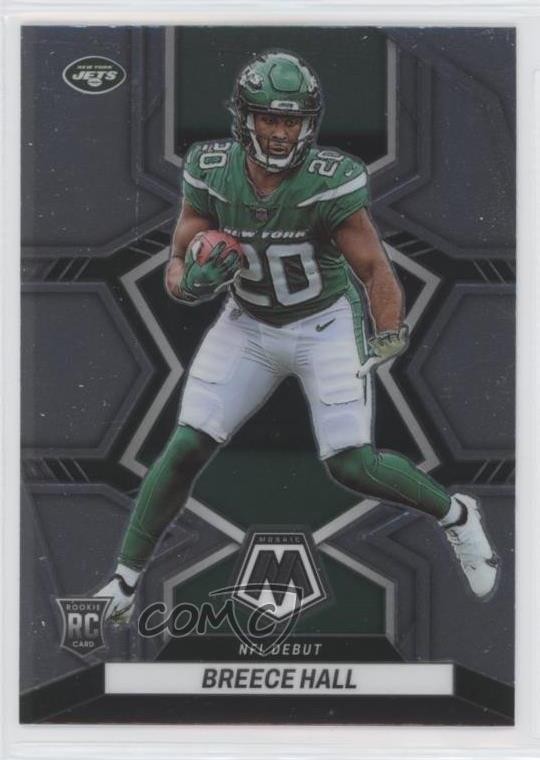 2022 Panini Mosaic NFL Debut Breece Hall #283 0f5j