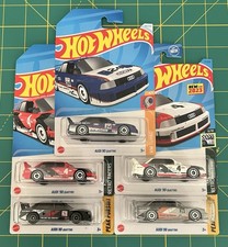 LOT OF 5 - 2023 2024 2025 HOT WHEELS AUDI 90 QUATTRO ALL COLOR VARIANTS