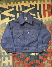 Vintage 1970s Levi's Red Tab Toddler Size 4 Jean Trucker Jacket Denim 70s VTG