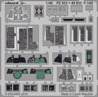 Eduard Accessories FE933 1:48 - F-14D For Tamiya - Neu