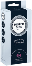 Mister Size Kondome 64mm Perfekte Passform für mehr Sicherheit 10Stk.