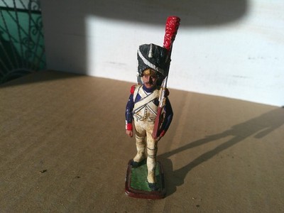 St. Petersburg Niena studio Russia Painted, Napoleonic Guard French 60mm lead