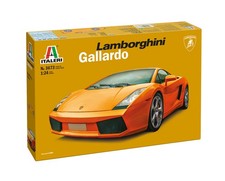 Italeri 1/24 Scale car Lamborghini Gallardo model kit