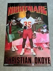 Kansas City Chiefs Christian Okoye Signed 24x36 Poster