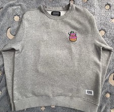 Wedding Cake Wake Bake  Cake Large Graphic Gray T Shirt