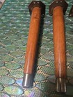 Vintage Set Of 4 Mid Century Modern Tapered Table Legs with Brackets 10” — photo 5