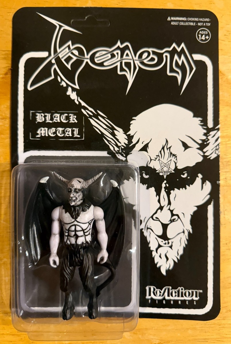 Venom Black Metal ReAction Figure Goat Head Baphomet | eBay
