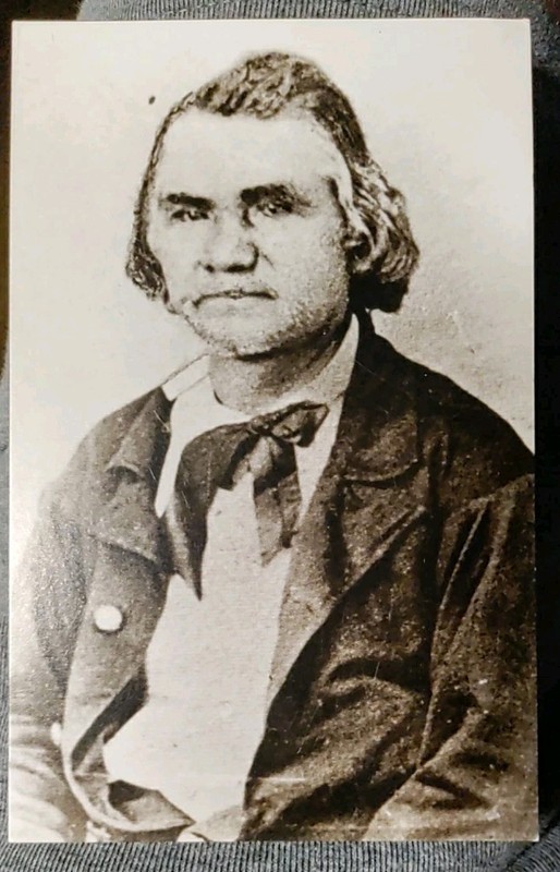 Postcard Colonel Stand Watie Commanded 1st Cherokee Mounted Rifles USA💥