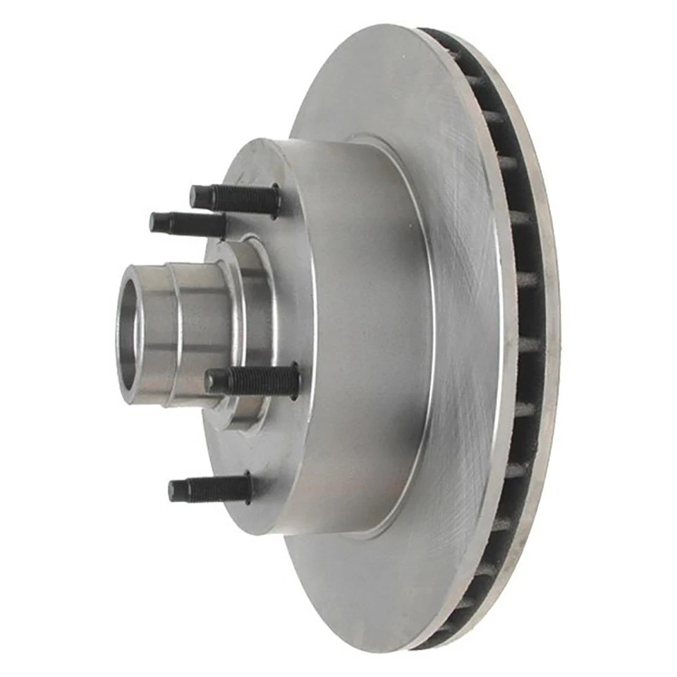 Front Kit Brake Rotor and Hub & Metallic Brake Pads For 1996-2002 Ford E-150 - Image 4 of 4