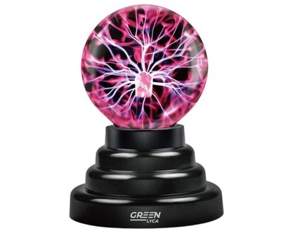 Mini Plasma Kugel Lampe Deko Licht Touch Reaktion USB Plasma Ball Effekt