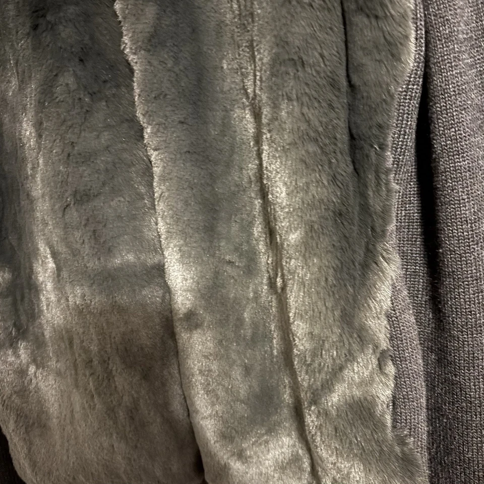 Ivanka Trump 木炭人造毛皮毛衣,尺寸 M  — 第 3/4 张图片