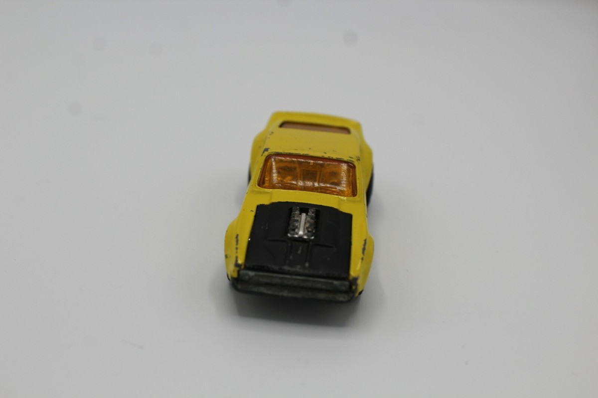 MATCHBOX ジャケット L 黄色 Vintage Matchbox Yellow Boss Mustang No 44 1972 Black Hood