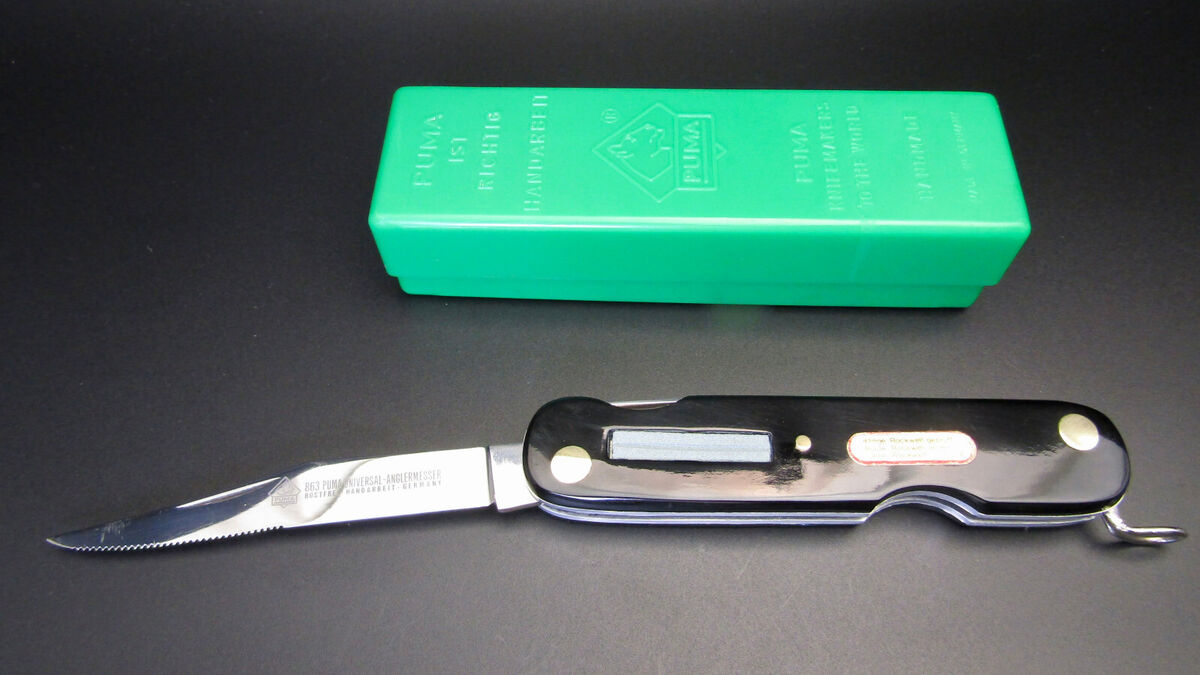 PUMA Vintage UNIVERSAL ANGLERMESSER 863 1980 Made In Germany PUMA Vintage UNIVERSAL ANGLERMESSER 863 1980 Made In Germany